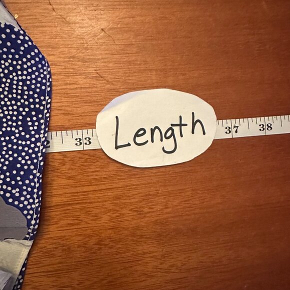 Vintage Evanna Blue white loral Skirt & Jacket Set 80s matching skirt set - Picture 10 of 11